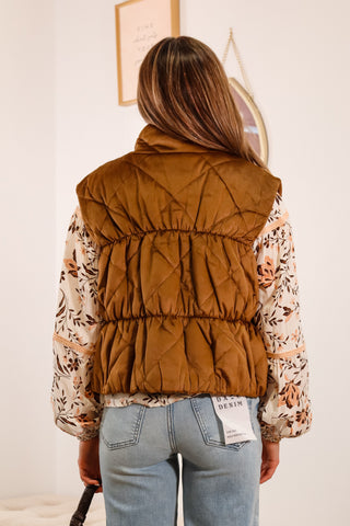 vest, vests, fall outfit, fall outfit inspo, brown vest