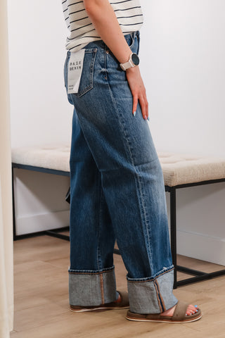 cuffed jeans, everyday jeans, high rise, cute jeans