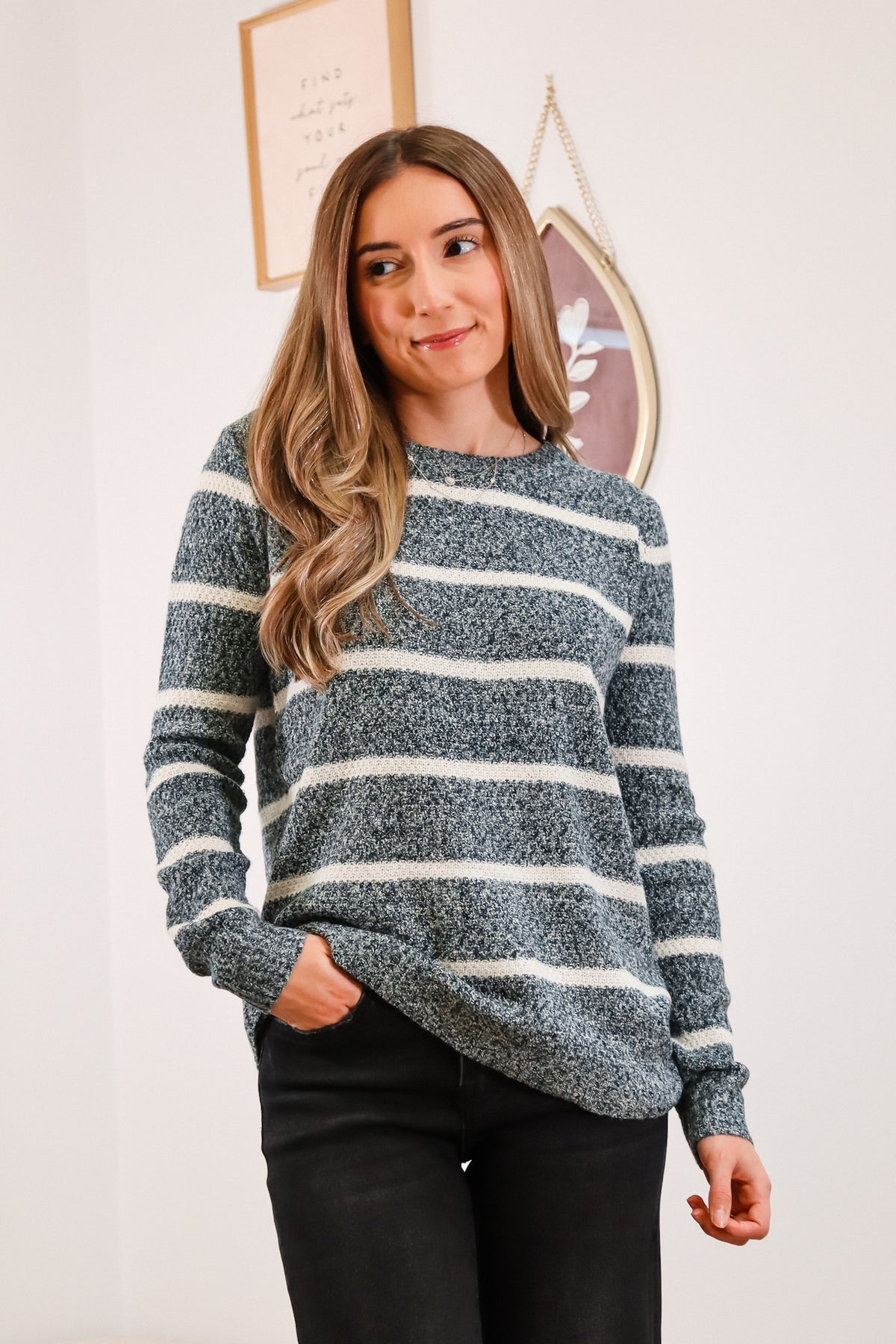 Maisie Striped Sweater