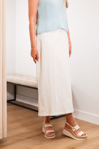 Delilah Denim Maxi Skirt