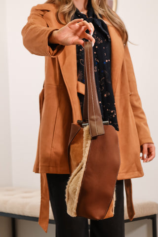 dolce vita bag, bucket bag, brown bag, fall bag, brown bucket bag