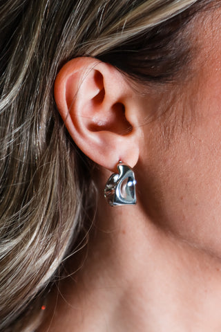 Chloe - Hoops - Silver