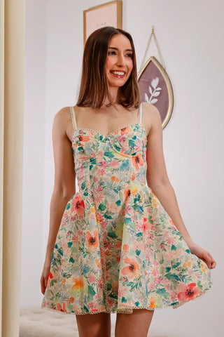 Mini dress, floral dress, graduation dress inspo, dress inspo, trending dresses, summer dress, spring dress, birthday gift inspo, birthdya party dress inspo