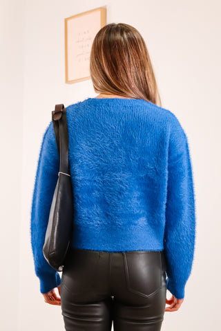Blue sweater, blue fuzzy sweater royal blue sweater, royal blue fuzzy sweater, fall sweaters, blue fall sweater, winter sweaters