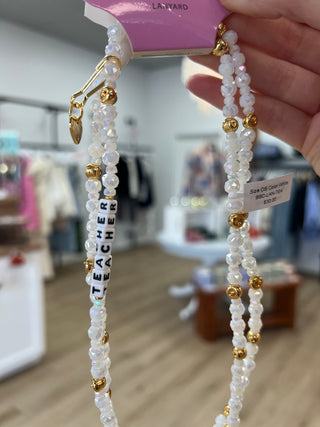 Teacher - Little Words Project Lanyard