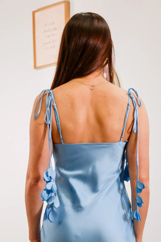 Wedding guest dress, dresses for wedding, dress, baby blue dress, prom dress, summer dress inspo, fancy work dinner dres, dress for a party