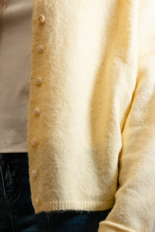 Sweater Weather - Cardigan - Yellow