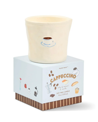 Cappuccino candle, Paddywax candle, Coffee candle, coffee, Cappuccino, Soy wax candle 