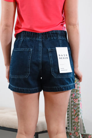 Blue jean shorts, jean shorts, dark wash jean shorts, summer shorts, summer jean shorts. summer outfit inspo