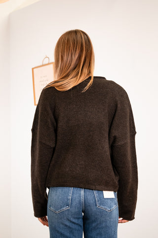 Sweater Weather - Cardigan - Brown