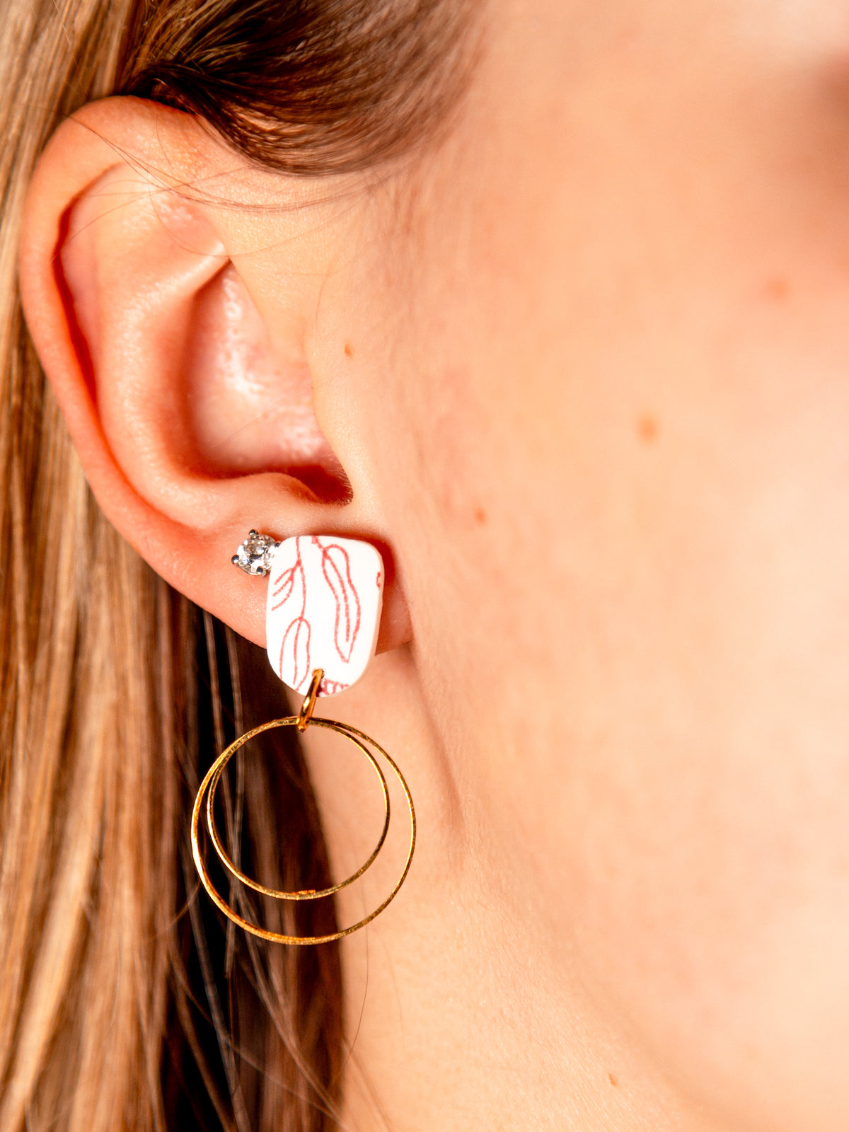 Kassy - Painted Earrings