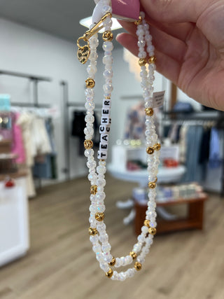 Teacher - Little Words Project Lanyard