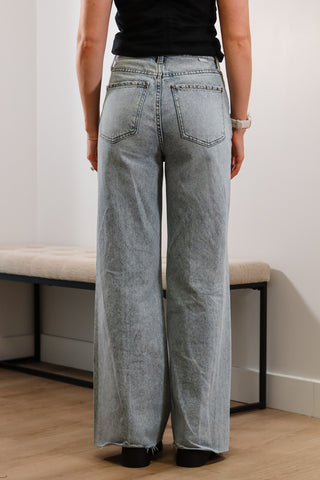 Far Out Studded Jeans - Daze Denim