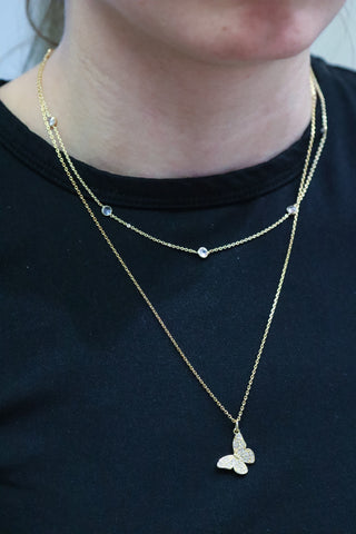 Butterfly - Adjustable Necklace