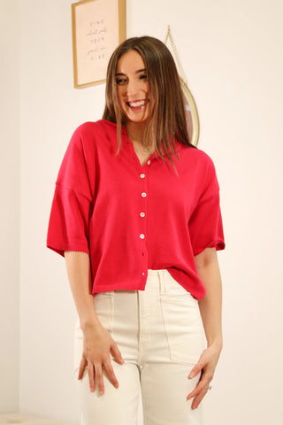 Summer sweater, Boat dinner/day outfit inspo, beach dinner outfit inspo, coastal outfit inspo, pink/ Watermelon sweater, preppy sweater, clean girl outfit inspo, aesthetic sweater.