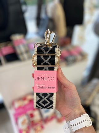 Black & Cream - Purse Strap