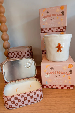 Gingerbread candle, Candle, Gift, Paddywax Candle, Gingerbread, soy wax candle