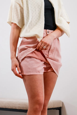 pink denim skirt, denim skirt, cute denim skirt, cute pink skirt