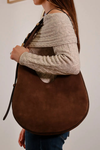 Mira Leather Shoulder Bag - Dolce Vita