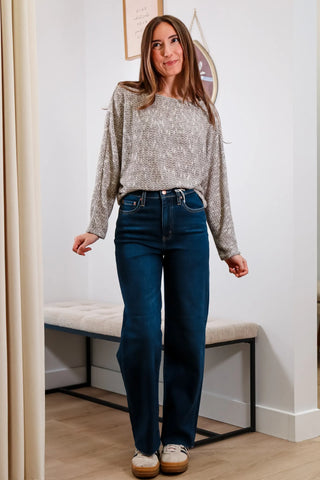 Billie Dolman Sleeve Knit Top