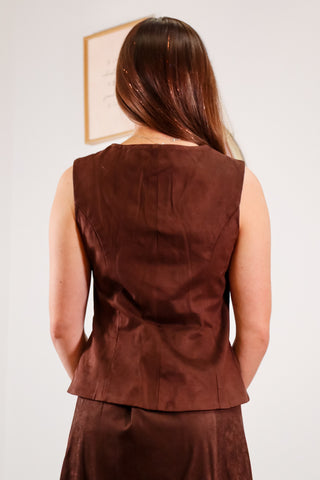 Clairissa Button Up Vest