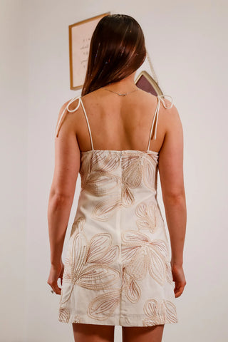 On Vacation - Mini Dress - White