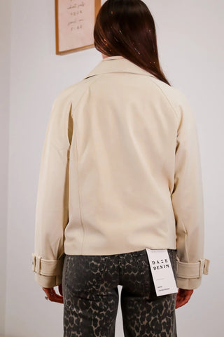 Allie Vegan Leather Jacket