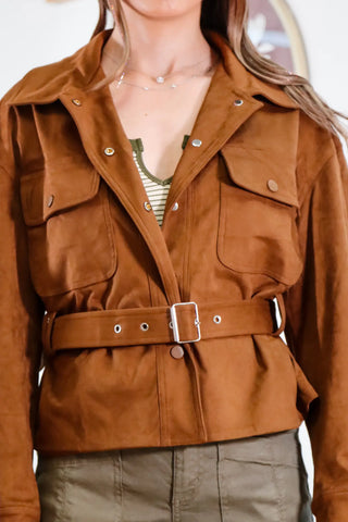 Honey Belted Jacket