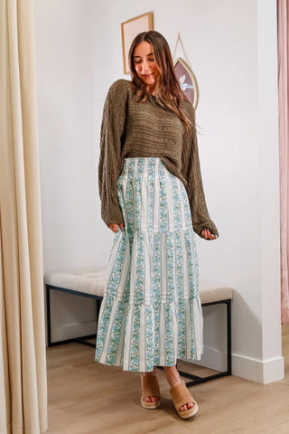 Forest Textured Sweater