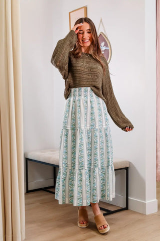 Forest Textured Sweater