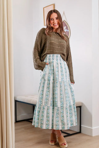 Forest Textured Sweater