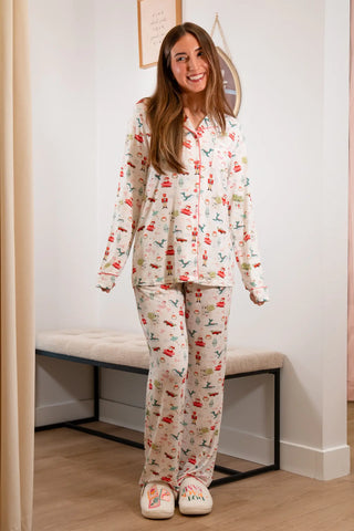 On Holiday Pajama Set