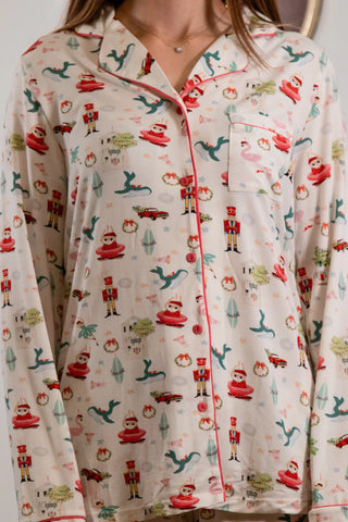 On Holiday Pajama Set