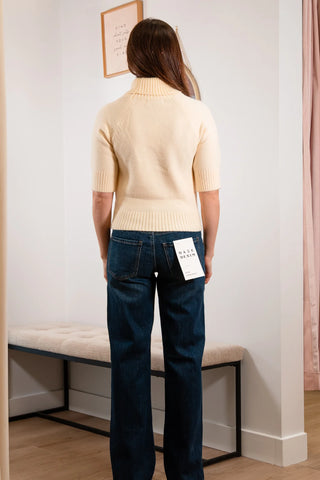 Put a Bow On It - Short Sleeve Sweater