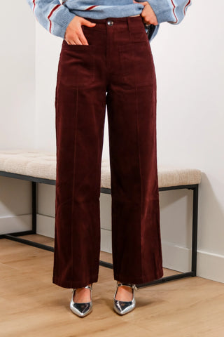 red pants, dark red pants, corduroy pants, red corduroy pants, maroon pants 