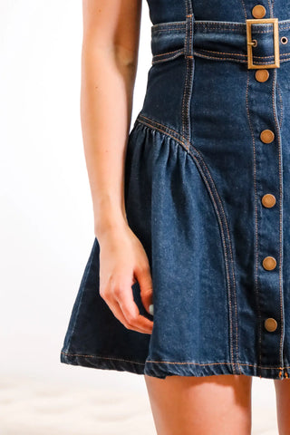 Denim Button Up Mini