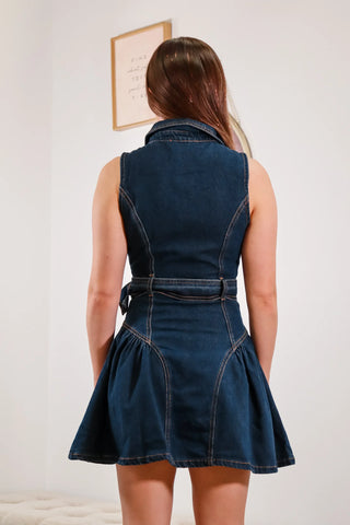 Denim Button Up Mini