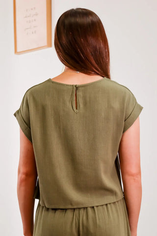 Sugarloaf Cuffed Top