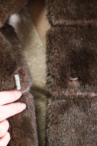 Call Me Later - Faux Fur Coat