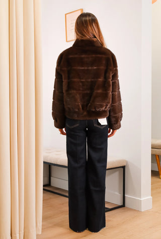 Call Me Later - Faux Fur Coat