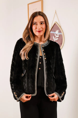 Meet Me Later - Faux Fur Coat