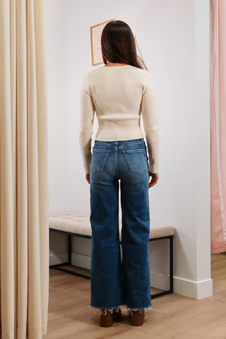 white tied top, white long sleeve, cream long sleeve, work fit inspo, basic white top inspo, white top inspo. cute white long sleeve, cute cream long sleeve gift.