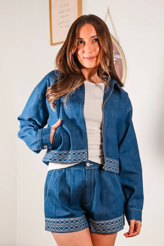 Easy Going - Embroidered Jacket