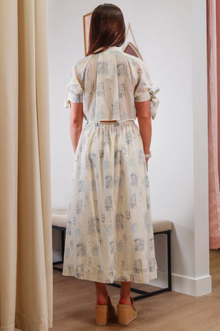 Paris Streets - Midi Dress