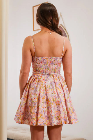 Chloe Fit & Flare Floral Dress - ASTR