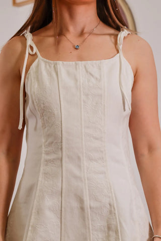 White mini dress, graduation dress, graduation dresses, bridal shower dresses, cute dresses, cute white dresses, spring dresses, summer dresses, grad party outfit inspo