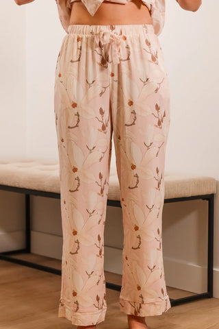 Short sleeve pajama set, pink pajama set, pink pajamas, floral pajamas, floral pajama set, flower print pajamas, button down pajamas, button down pajama set