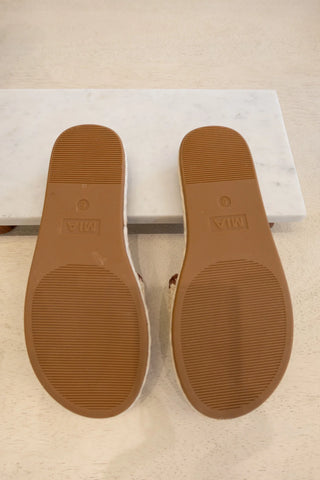 Gabrielle Buckle Sandals - MIA Shoes