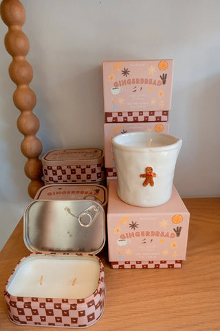 Gingerbread Ceramic Candle - Paddywax