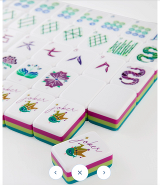 Lagoon Mahjong Tile Set by Oh My Mahjong